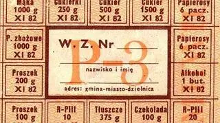 Kartka żywnościowa