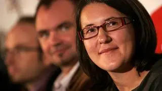 Kasia Adamik, reżyserka "Boiska bezdomnych"\PAP/Adam Warżawa