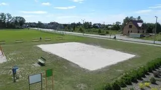 Kawałek łebskiej plaży w gminie Deszczno (woj. lubuskie) 
