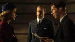 Keira Knightley i Benedict Cumberbatch w "The Imitation Game"