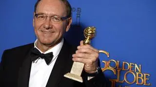 Kevin Spacey w końcu odebrał Glob za "House of Cards"