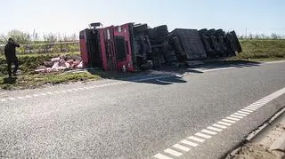 Kierowca dostał mandat 300 zł i 6 pkt