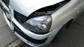 Kierowca drugiego auta nie miał prawa jazdy