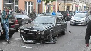 Kierowca jechał pod prąd