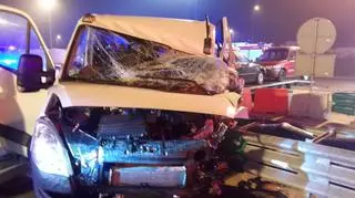 Kierowca lawety był pijany