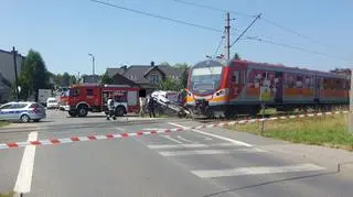 Kierowca samochodu został ranny