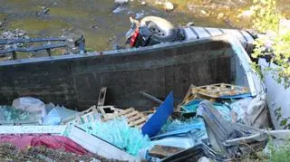 Kierowca trafił do szpitala