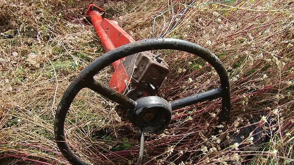 Kierownica w polu