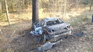 Kierujący oplem omegą prawdopodobnie nie dostosował prędkości do warunków drogowych