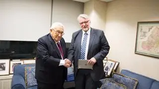 Kissinger spotkał się z Waszczykowskim