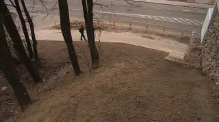 Kładka dla pieszych bez schodów w Bytomiu