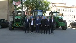 Klasa maturalna z ZSO w Nidzicy