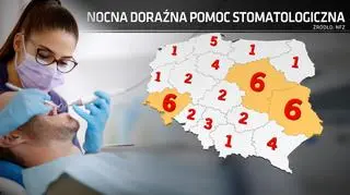 Kłopoty z nocną i świąteczną opieką stomatologiczną