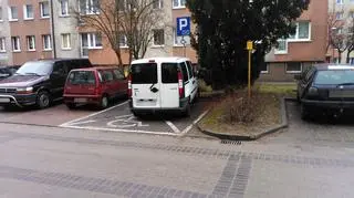 Kobieta miała indywidualne miejsce parkingowe tuż pod blokiem 