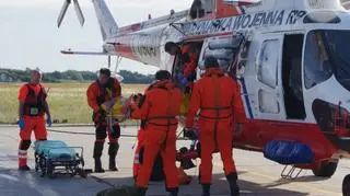 Kobieta miala objawy udaru 