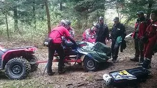 Kobietę odnaleziono około godz