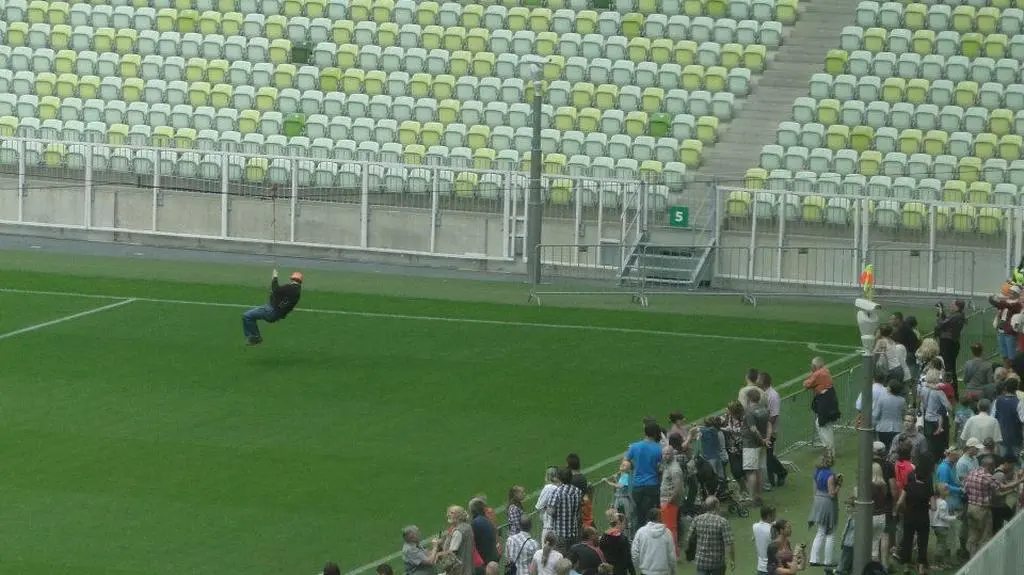 Kolejką na stadionie
