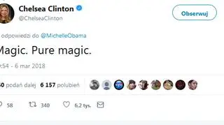 Komentarz Chelsea Clinton