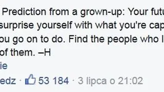 Komentarz Hillary Clinton