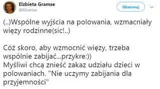 Komentarz internautki