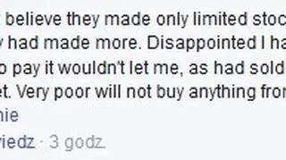 Komentarz na Facebooku