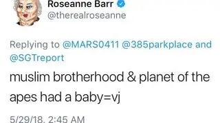 Komentarz Roseanne Barr o Valerie Jarrett