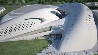 Kompleks powstaje za 85 mln euro (fot. Zaha Hadid Architects)