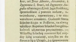 Konstytucja 1791 - Druk: Gröll