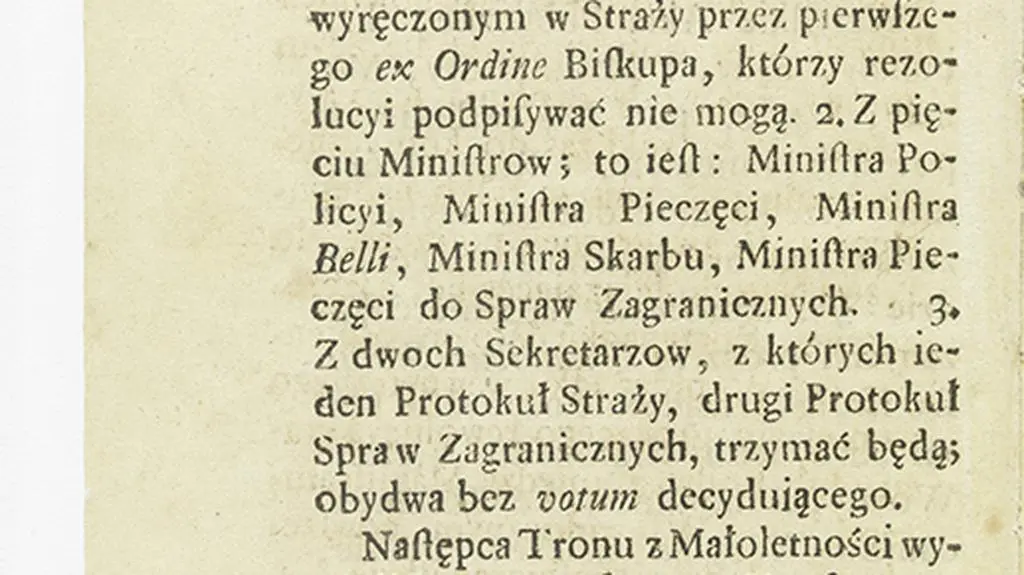 Konstytucja 1791 - Druk: Gröll