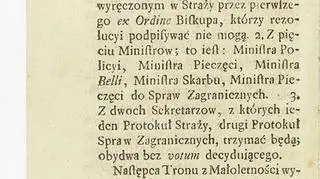 Konstytucja 1791 - Druk: Gröll