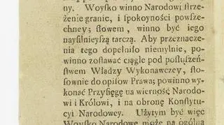 Konstytucja 1791 - Druk- Gröll