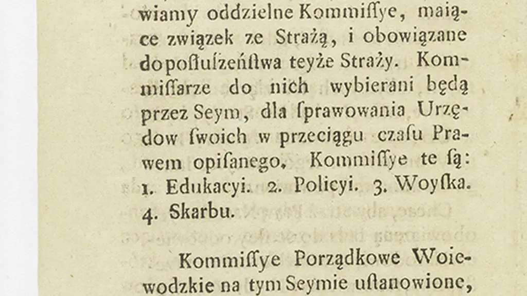 Konstytucja 1791 - Druk- Gröll