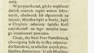 Konstytucja 1791 - Druk: Gröll