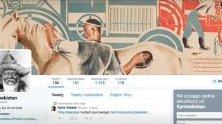 Konto Kyrzbekistanu na Twitterze