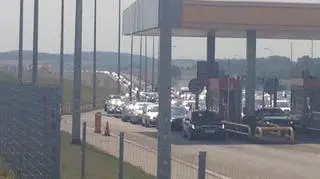 Korek na autostradzie A1