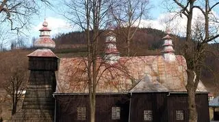 Kościół w Królowej Górnej przed remontem