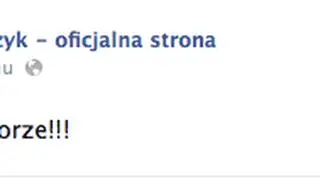 Kowalczyk podziękowała promotorowi na swoim fan page'u