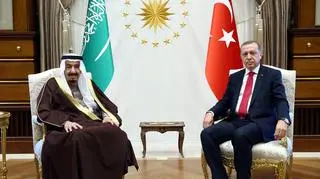 Króla Salman rozmawiał z Erdoganem 