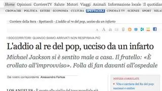 Króla żegnają Włosi (corriere.it)