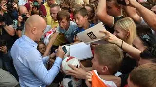 Królewskie powitanie Michała Pazdana