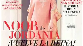 Królowa Noor na okładce sierpniowego numeru hiszpańskiej edycji "Vanity Fair"