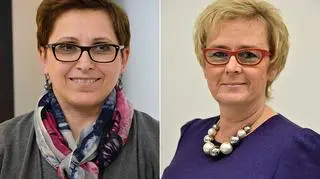 Krystyna Sibińska i Izabela Katarzyna Mrzygłocka