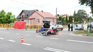 Krzysztof Skowron zginął w wypadku motocyklowym w Świętokrzyskiem