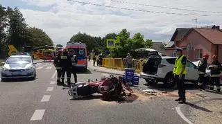 Krzysztof Skowron zginął w wypadku motocyklowym w Świętokrzyskiem