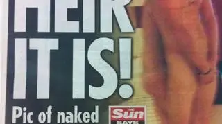 Książe Harry w The Sun