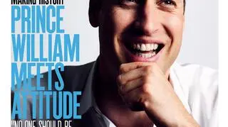 Książę William na okładce lipcowego "Attitude"