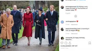 Księżna Kate i książę William złożyli Meghan życzenia urodzinowe