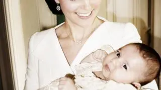 Księżna Kate z księżniczką Charlotte