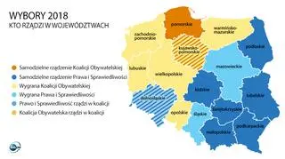 Kto rządzi w województwach? 