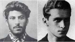 Ktoś na plakacie pomylił zdjęcia Stalina i Baczyńskiego